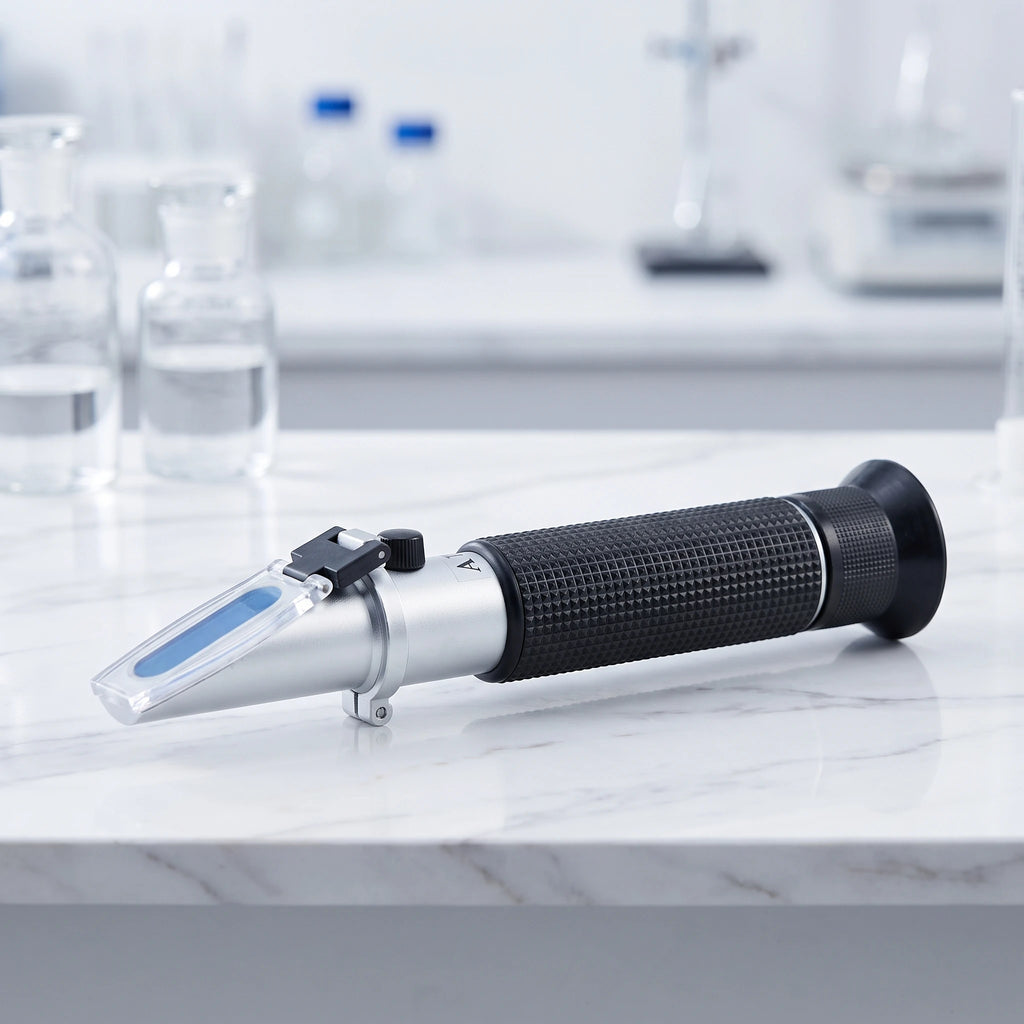 Pet Health Refractometer - Animal Clinical Tool for Urine SG & Serum Protein Levels, Ideal for Dogs, Cats & Large Animals