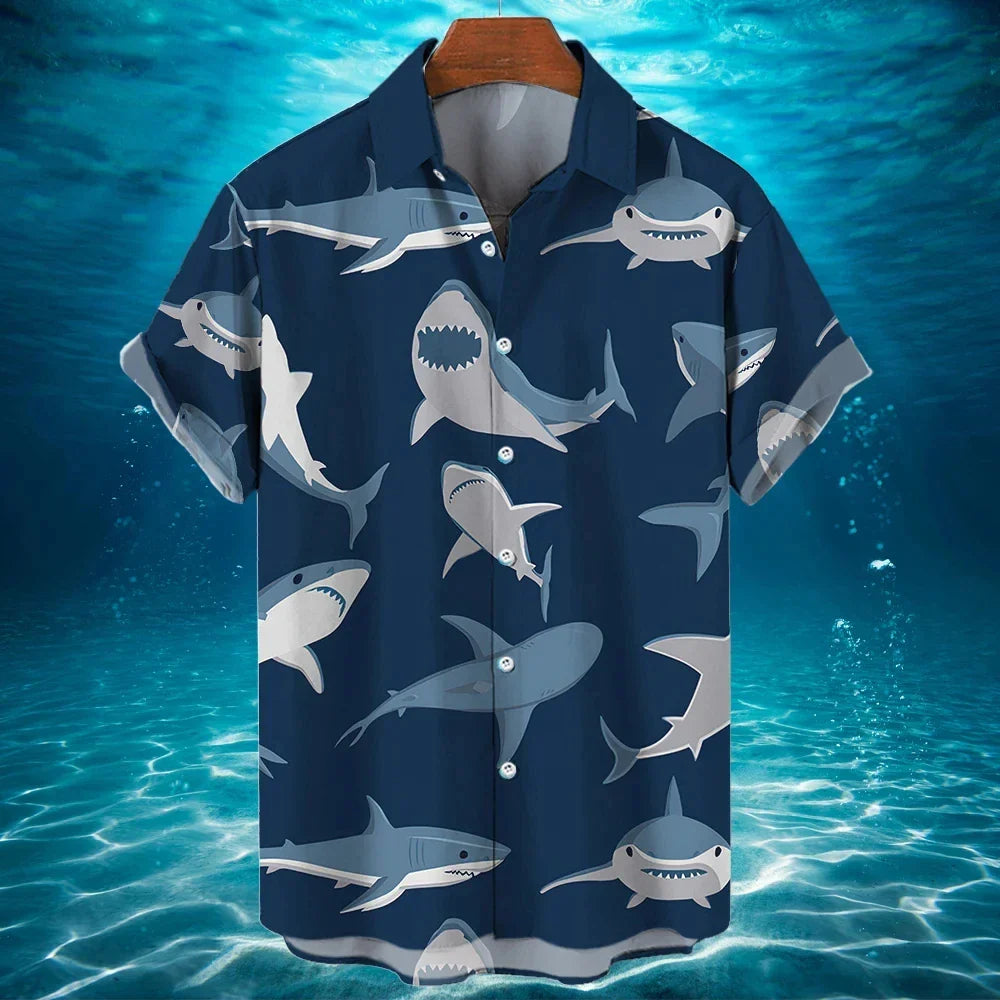 Fierce Shark 3D Printed Shirts