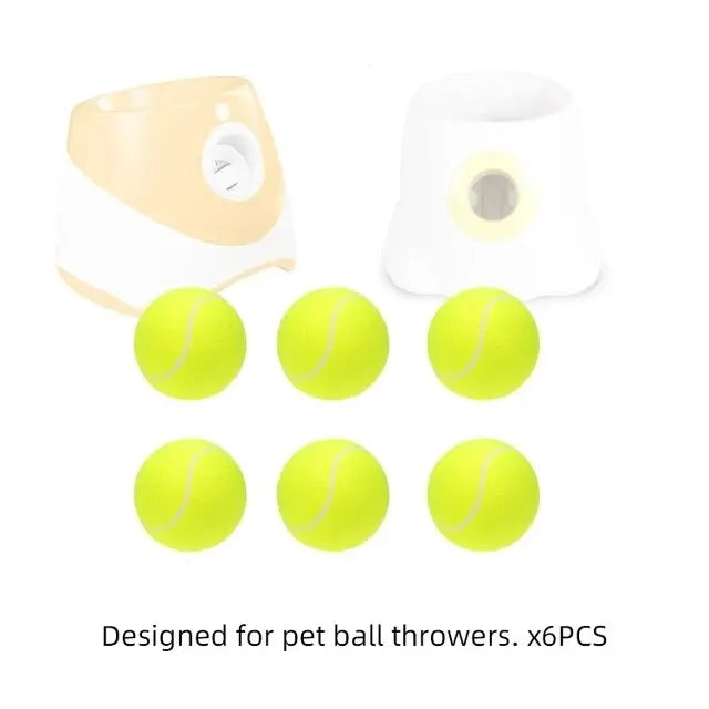 Mini Tennis Balls for Small Dogs, 2 in, 6 or 12 Pack