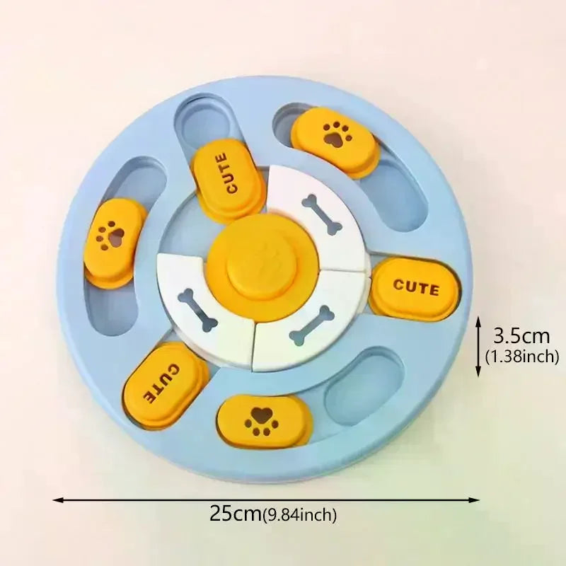 Pet Sound Educational Toys Dog Slow Food Basin Cat Dog Educational Toy To Relieve Boredom, Interactive Educational Feeding Toy
