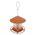 Garden Gazebo Hanging Wild Bird Feeder Outdoor Container With Hang Rope Pet Bird Feeding House Type Bird Feeder New Dropshipping