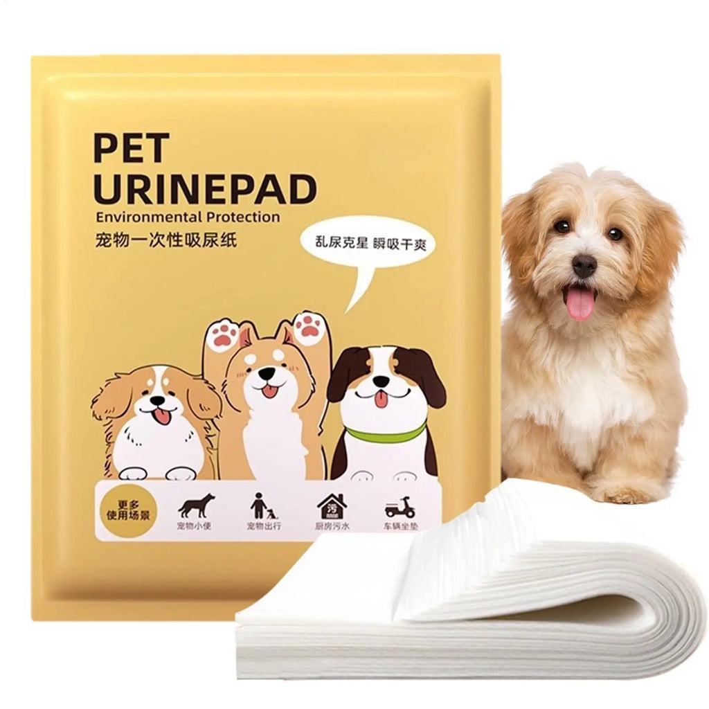 Pet Diapers 50Pcs Super Absorbent Pet Diaper Dog Training Pee Pads Disposable Healthy Nappy Mat For Cats Dog Pet Cleaning