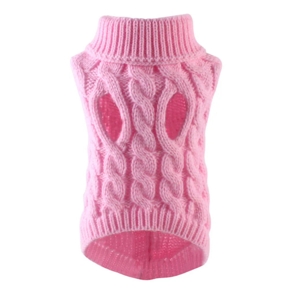 Classic Knit Pullover Sweater for Small & Medium Dogs