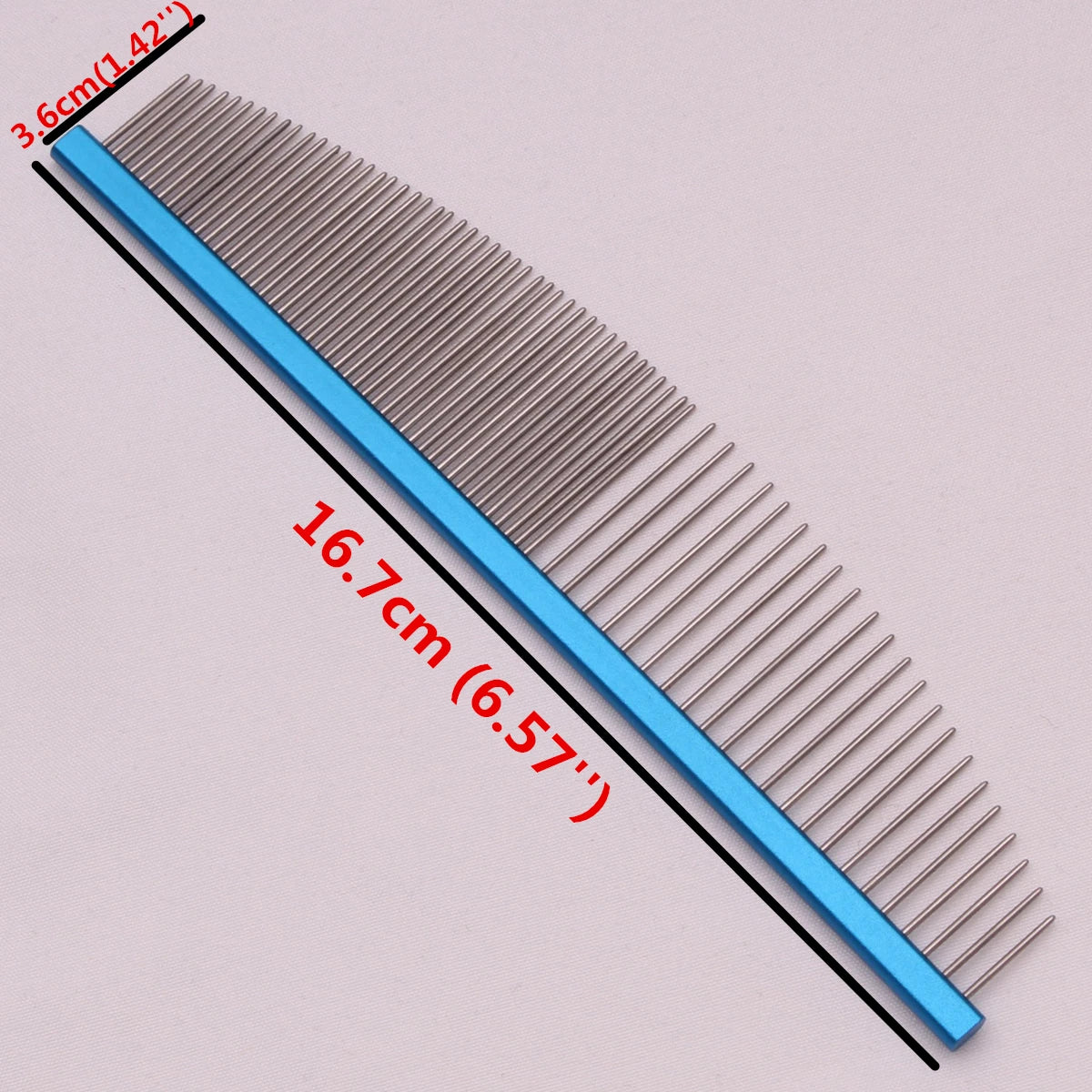 Aluminum Detangling Comb for Dogs – Medium