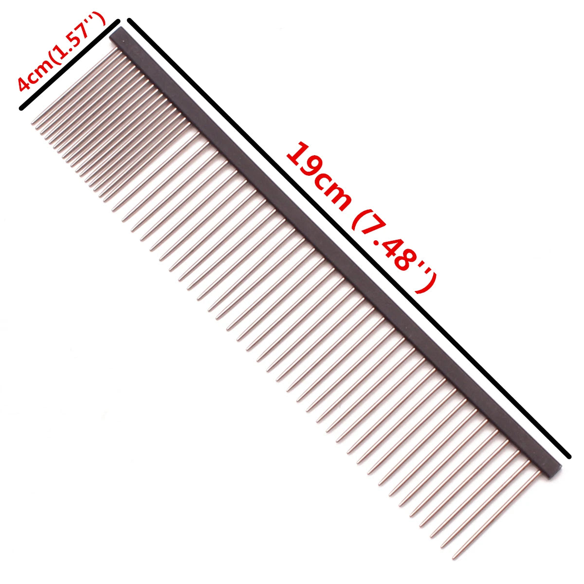 Aluminum Detangling & Massage Comb for Dogs & Cats