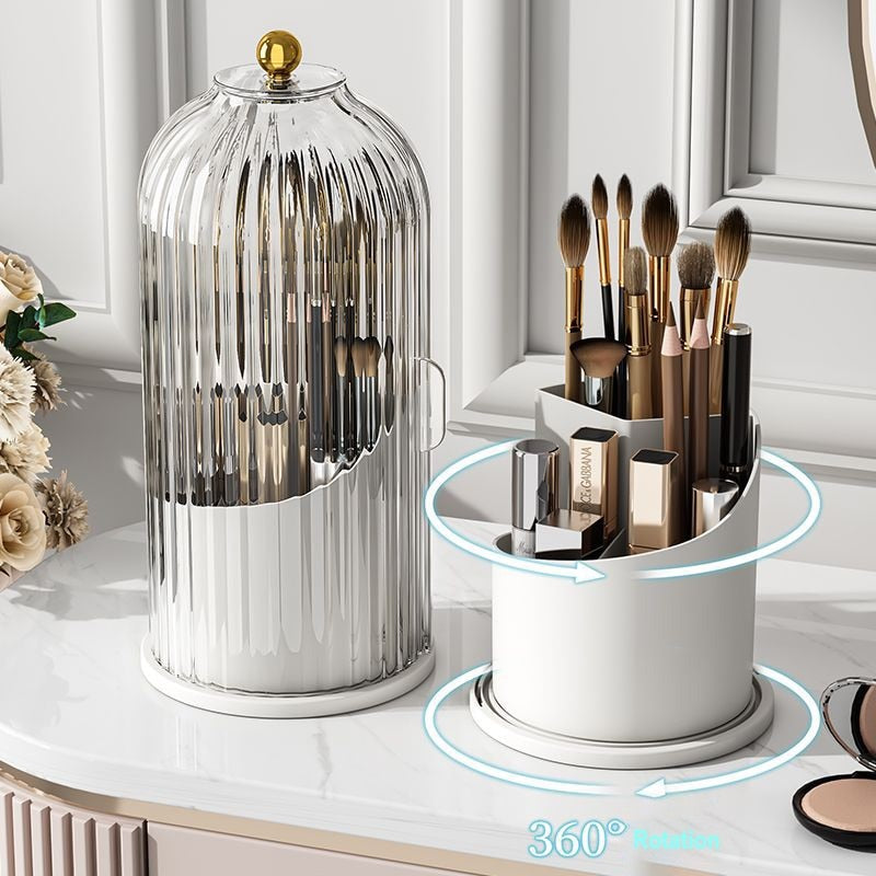 Elegant 360° Rotating Makeup Organizer dylinoshop