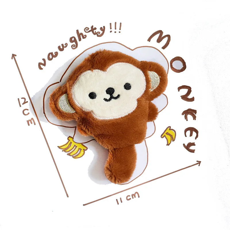 Cartoon Rabbit Plush Sound Toy for Dogs, 11 Styles