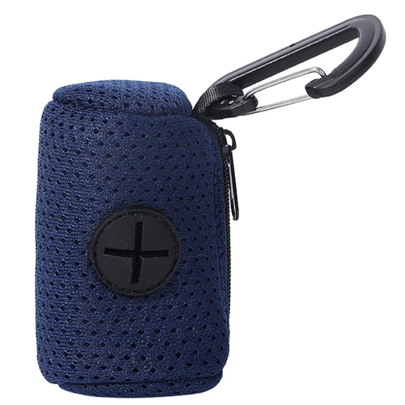 Compact Dog Poop Bag Holder for Walks, Five Colors