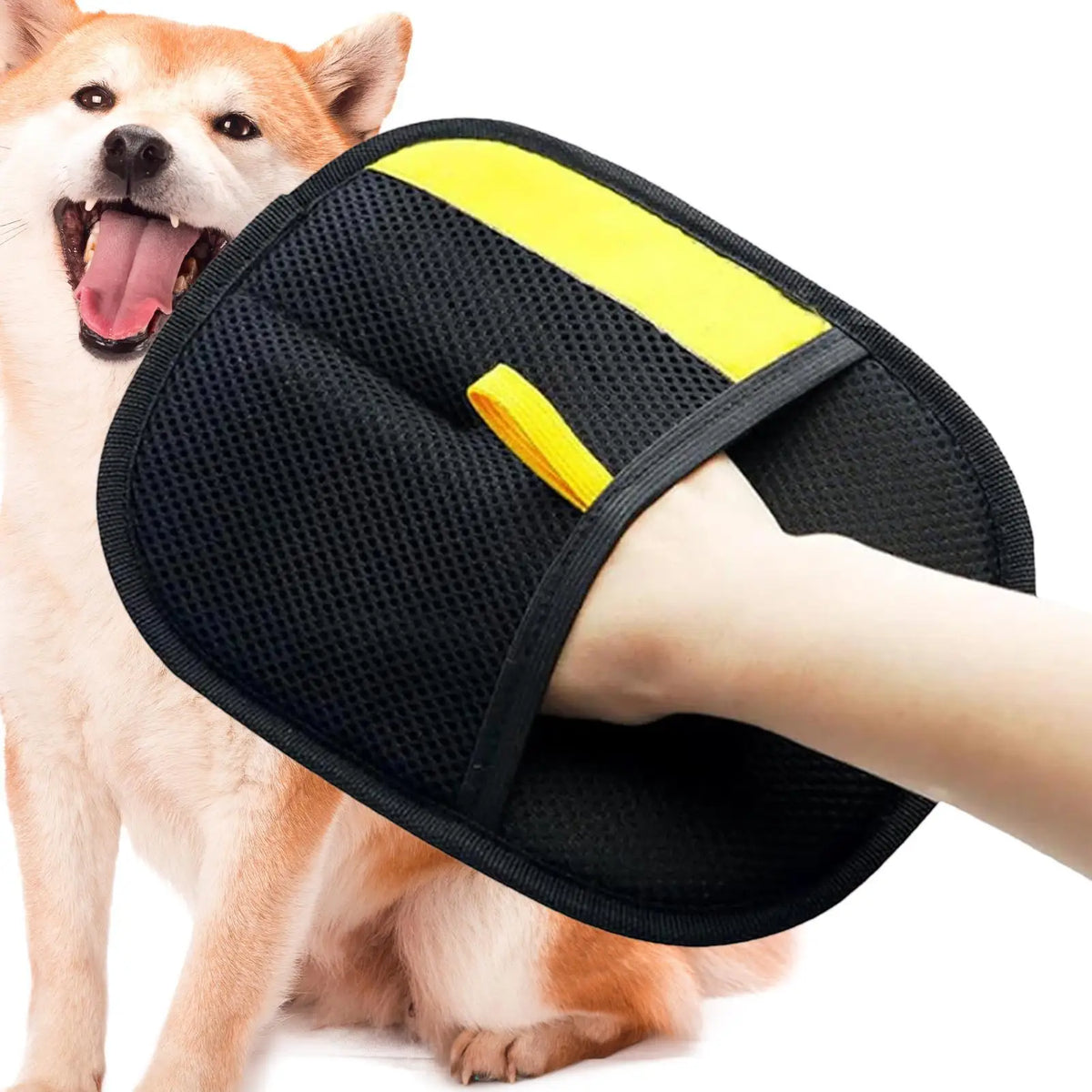 Pet Shedding Gloves Pet Puppy Hair Removal Static Gloves Pet Detangling Gloves Pet Deshedder Gloves for Furniture Tablecloth