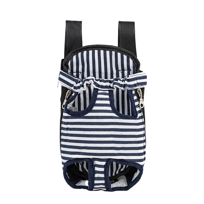 Adjustable Double-Shoulder Pet Carrier Backpack, Prints and Colors