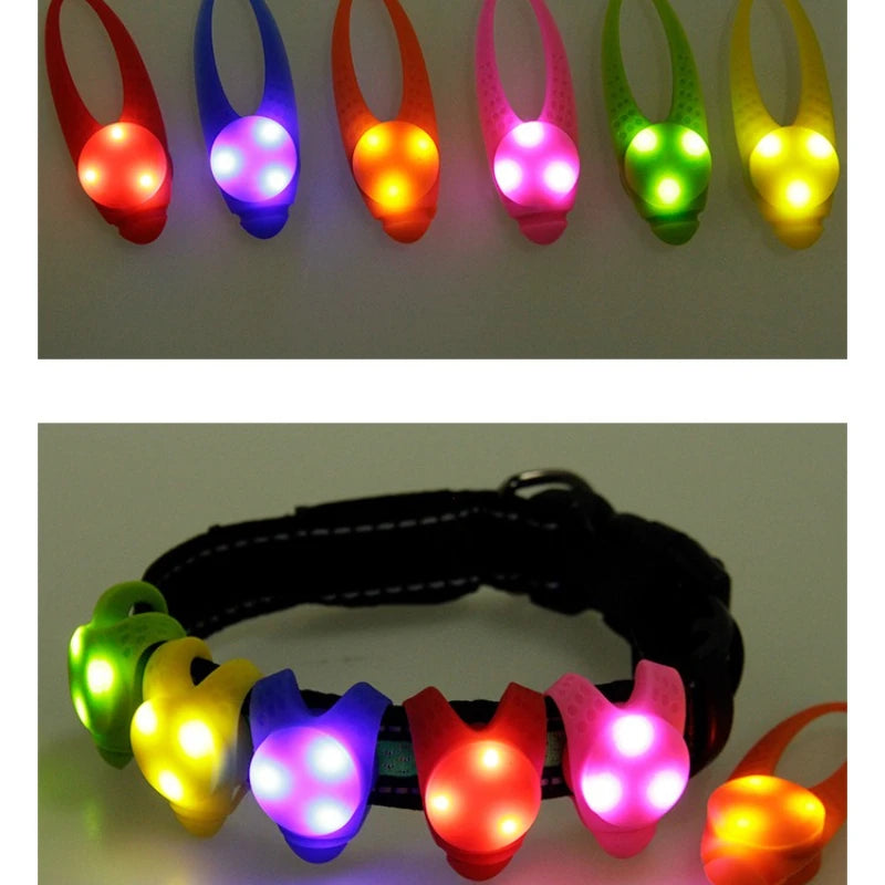 LED Silicone Collar Light Pendant for Dogs & Cats
