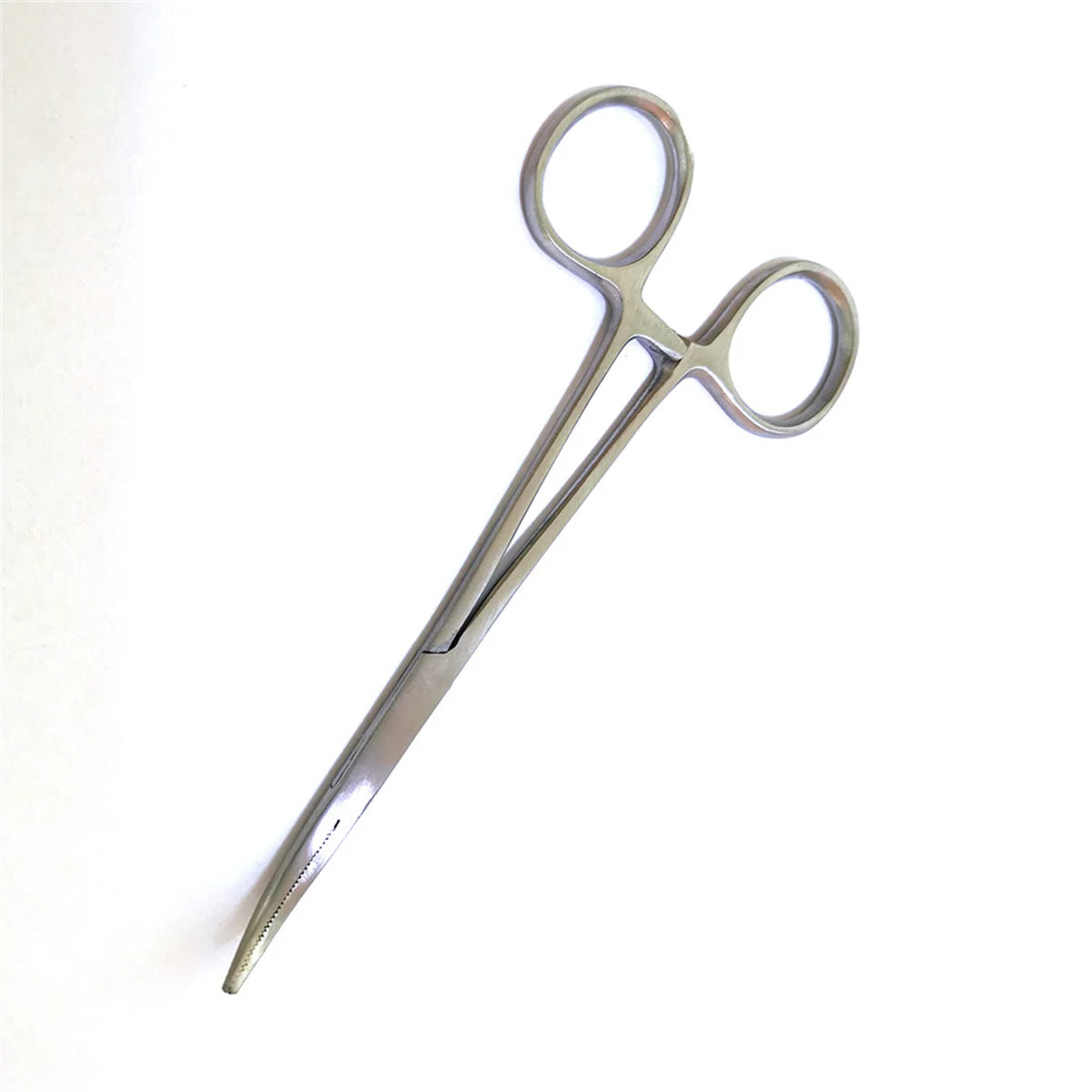 1 Pc Medical Steel Curved Head Hemostatic Forceps Needle Holder For Pet Hair Towel Clamp Pliers