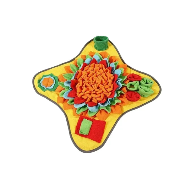 Fleece Sniffing Mat for Dogs & Cats, Four Colors