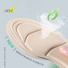Memory Foam Cuttable Shoe Insoles for Women – Anti-Slip High Heel Comfort Cushion Pads