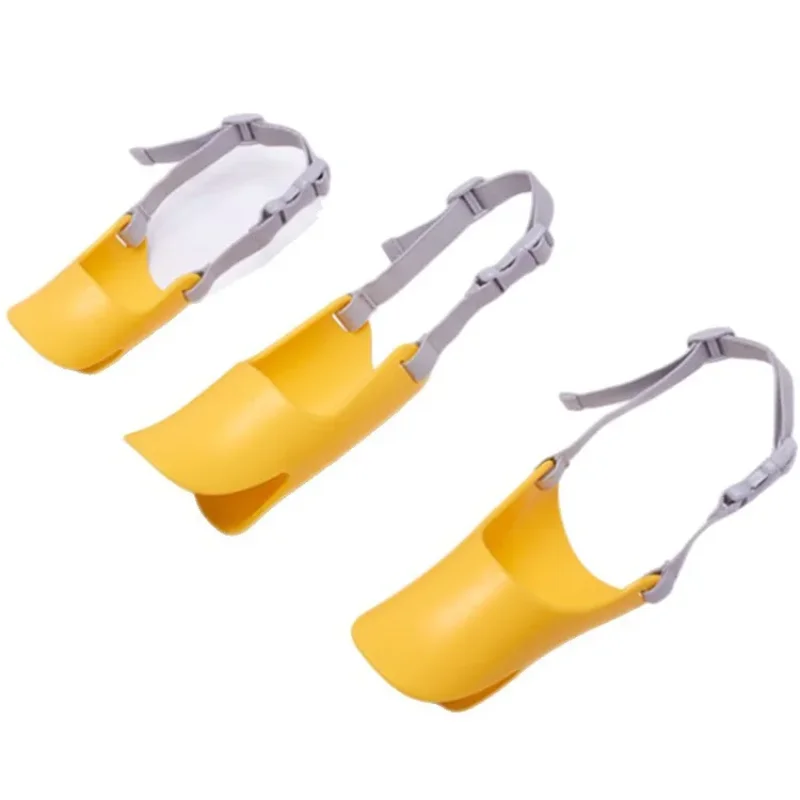 Dog Muzzle Silicone Duck Muzzle Mask for Pet Dogs Anti Bite Stop Barking Small Large Dog Mouth Mask Pet Dog Accessories