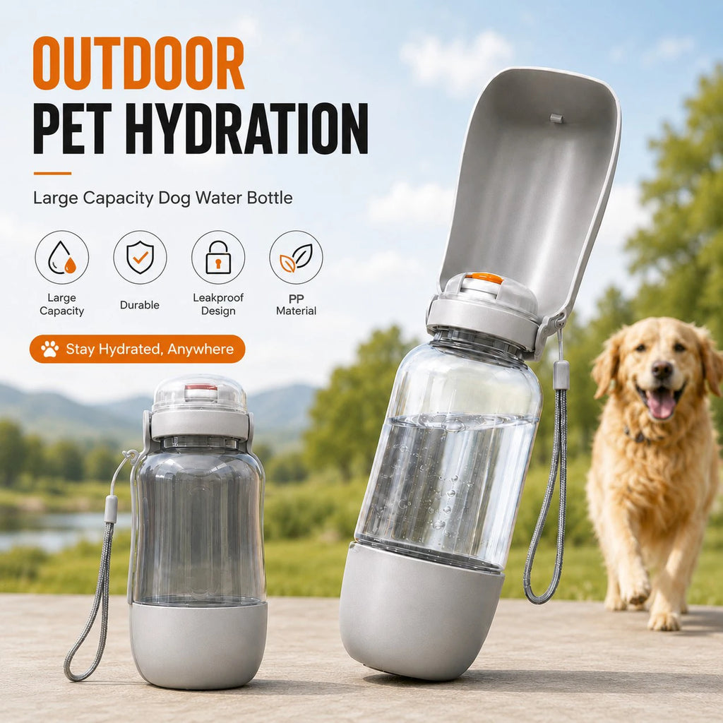 16.9 oz Portable Dog Water Bottle for Small & Large Dogs