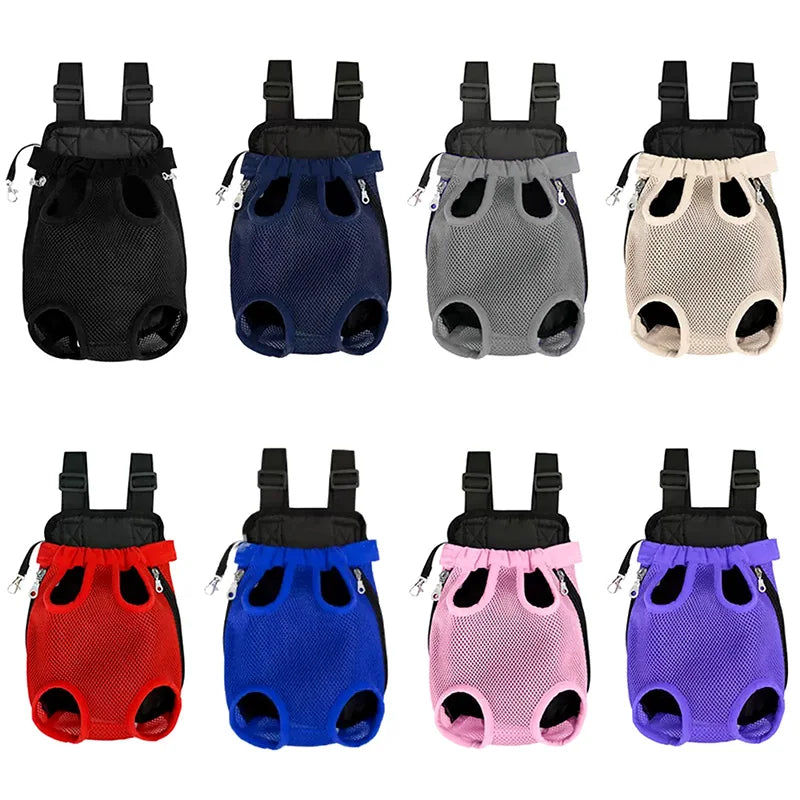 Portable Dog Cat Backpack Carrier Breathable Pet Travel Tote Outdoor Bag for Pup Kitty Carrying Bags Pet Supplies for Traveling