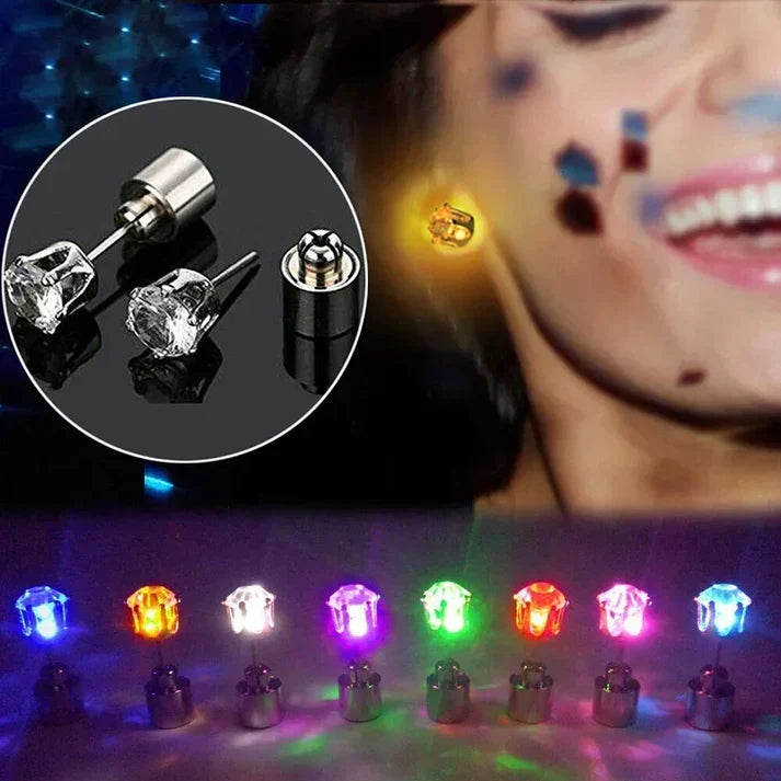 GlowGems | Illuminate Your Style with Dazzling LED Earrings