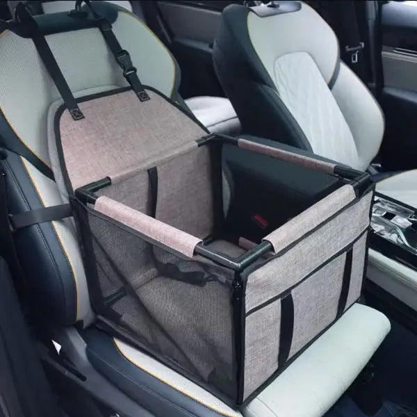Convertible Dog Car Seat Cover, Travel Basket & Hammock