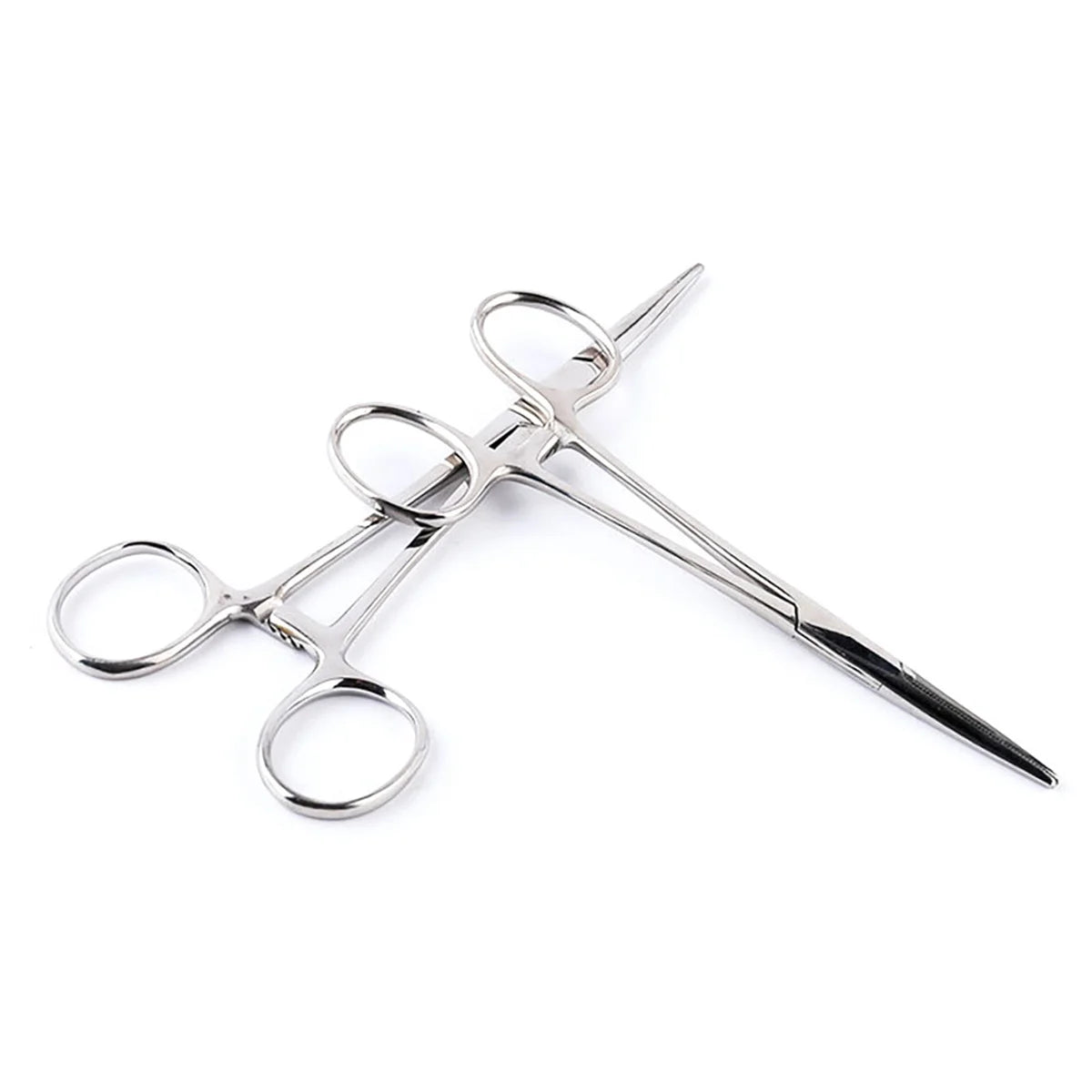 1 Pc Medical Steel Curved Head Hemostatic Forceps Needle Holder For Pet Hair Towel Clamp Pliers