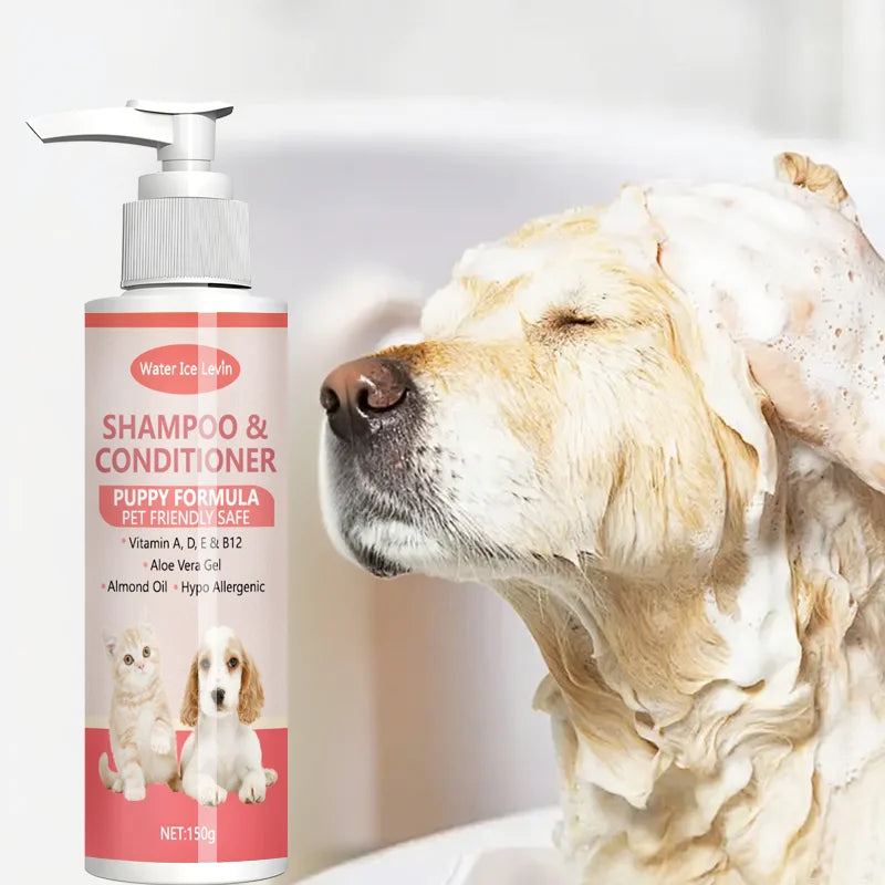 2-in-1 Shampoo & Conditioner with Vitamins & Aloe for Dogs & Cats