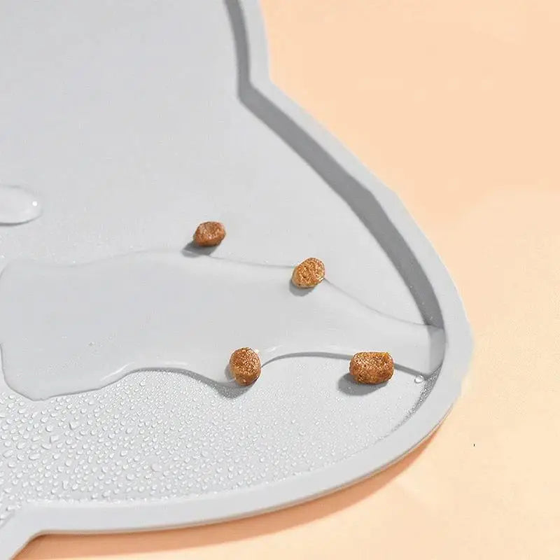 Silicone Pet Mat Pet Food Feeding Pad Waterproof Dog Cat Bowl Food Mat Puppy Feeder Tray Water Cushion Placemat