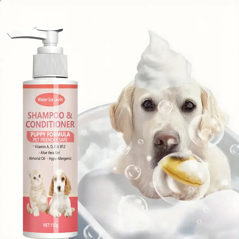 2-in-1 Shampoo & Conditioner with Vitamins & Aloe for Dogs & Cats
