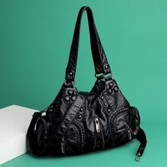 Denton Leather Boho Handbag