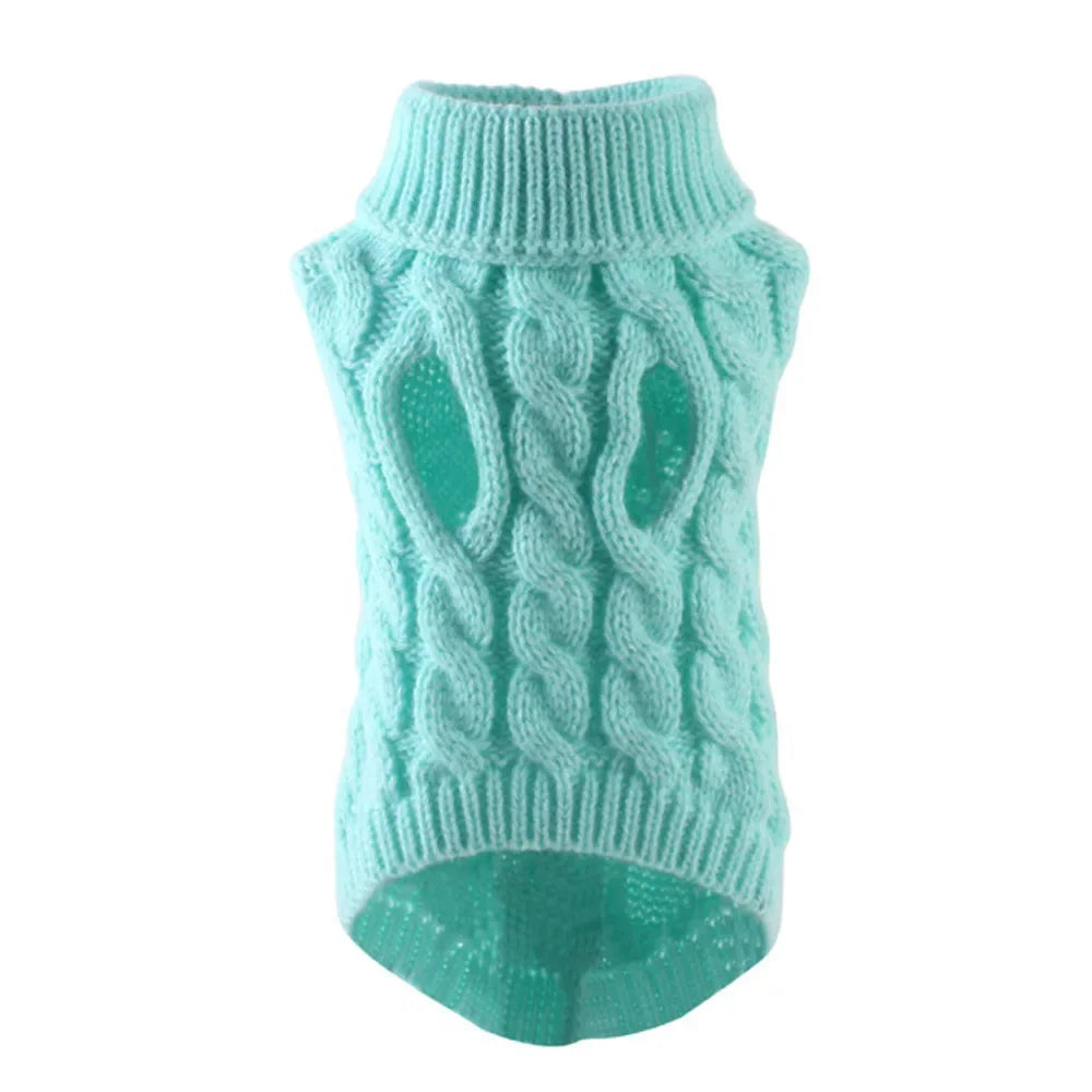 Classic Knit Pullover Sweater for Small & Medium Dogs
