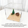 Pet Memorial Holographic Ornament, DIY Hologram Digital Photo House Decor, High Light‑Transmission Commemorative Pet Keepsake