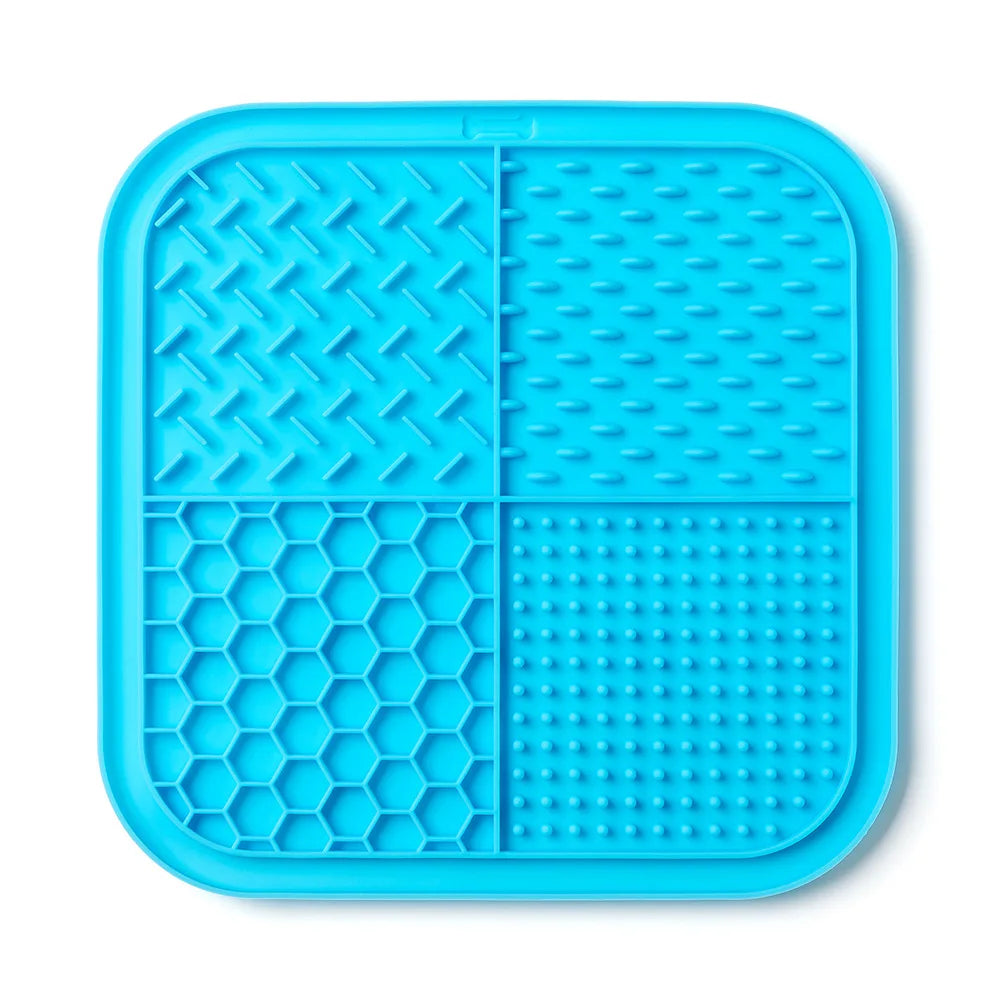 Rectangular Anti-Slip Lick Mat for Dog & Cat Bath Time