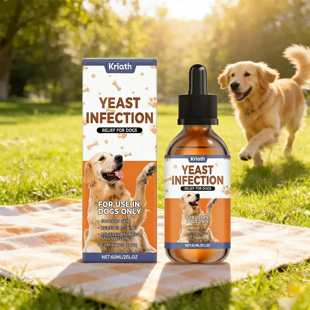 60ML High-end Dog Pet Drops Gentle Care Supplement To Maintain Healthy Coat and Skin for Dogs Herbal drops PET CARE