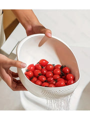 1 Piece of Rice Drainage Basket Rice Filter Fruit and Vegetable Drainage Sieve Kitchen Supplies Small Tools Multi-purpose