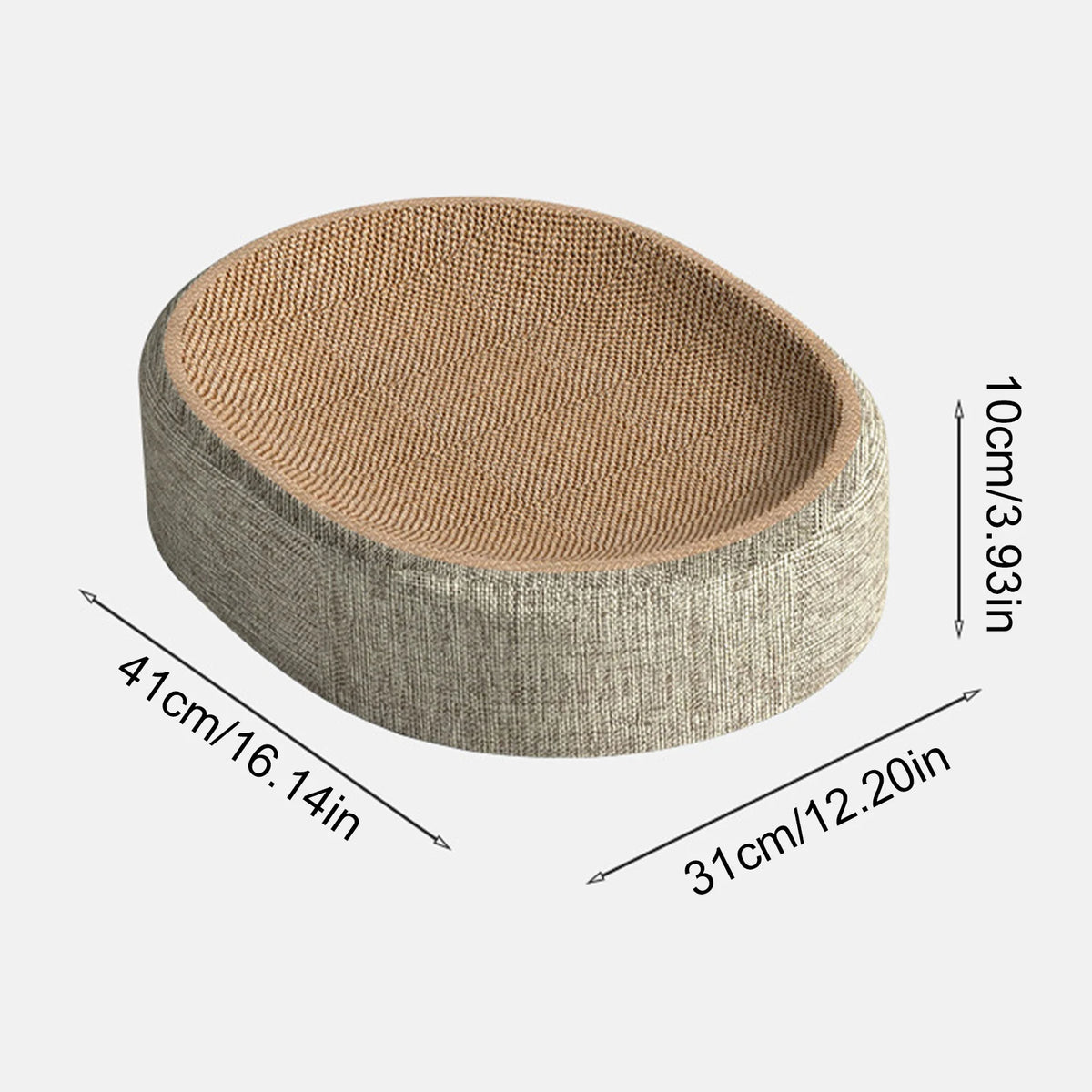 Cat Scratching Pad Bed, Small & Large