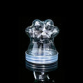 Transparent Pet Fur Keepsake Bottle Pet Cat Hair Storage Jar Kawaii Cat Paw Shape Candy Jars  Multi-purpose Pet Memorial Gift