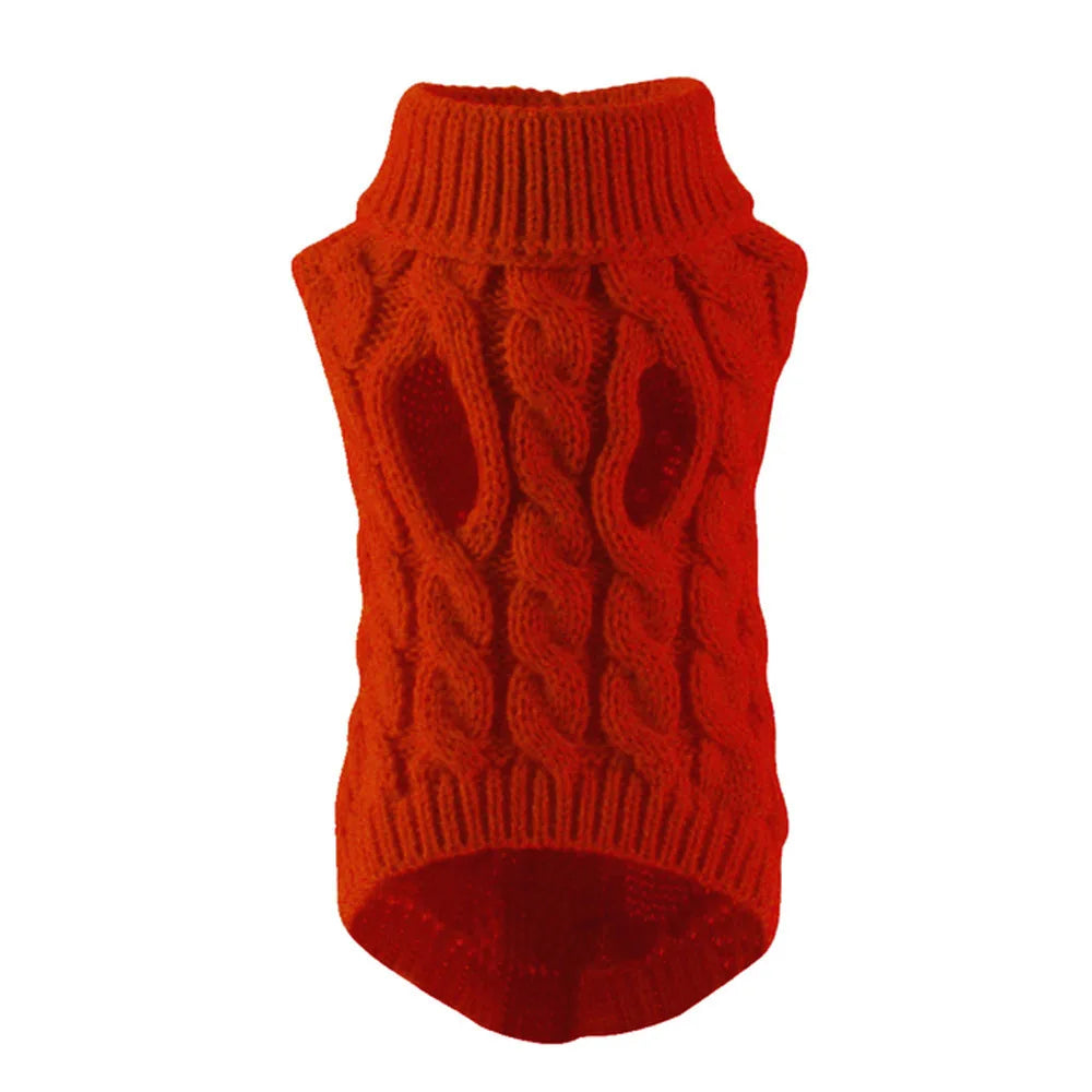 Classic Knit Pullover Sweater for Small & Medium Dogs