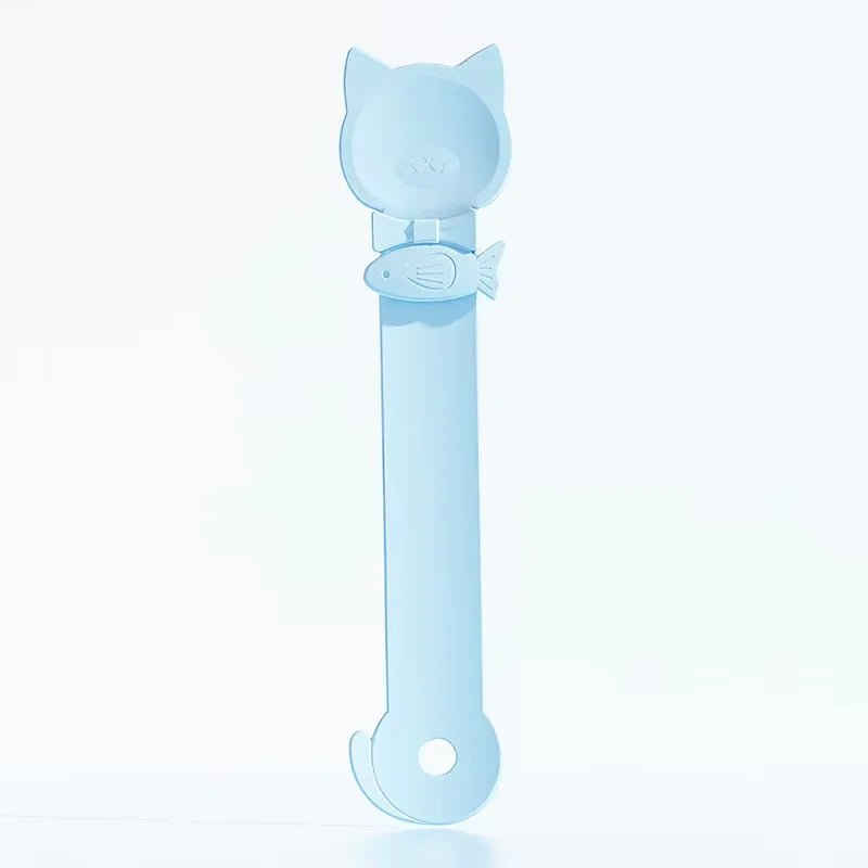 1/3PCS Cat Strip Feeder Spoon Long Handle Lickable Wet Food Feeder for Cats Pet Meat Mud Food Squeeze Dispense Spoon Pet Supplie