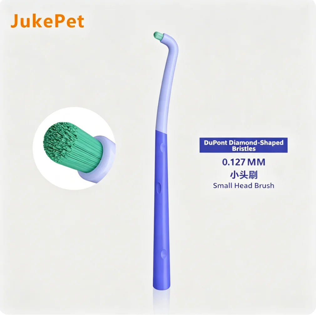 Pet Toothbrush Dog Plastic Toothbrush Removing Tartar Cleaning Mouth Pet Care Cat Cleaning Mouth