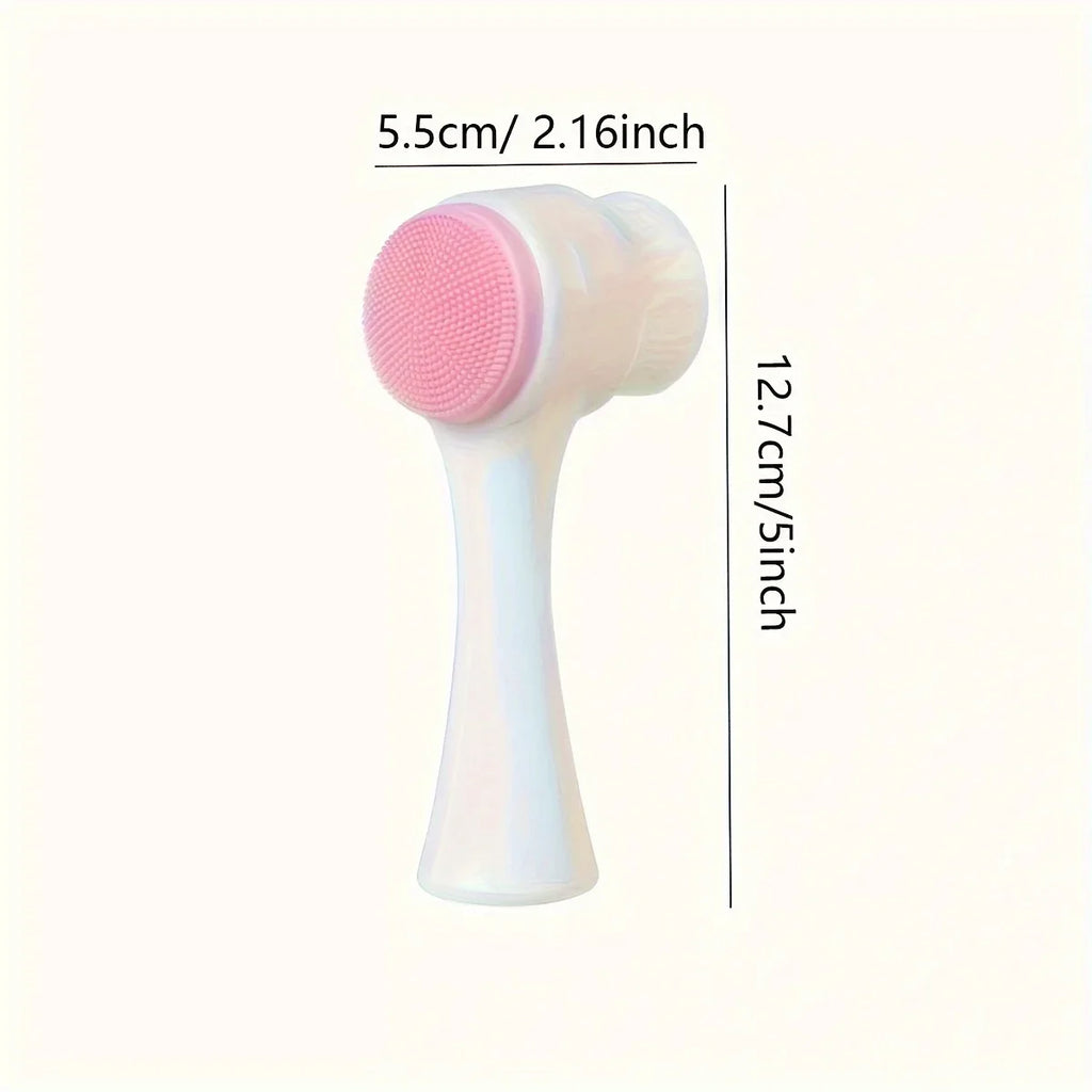 Silicone Pet Paw Cleaner & Massage Brush Dual-Sided Dog Grooming Tool for Healthy Coats and Claws Dog&Cat Foot Cleaner Tools 1pc