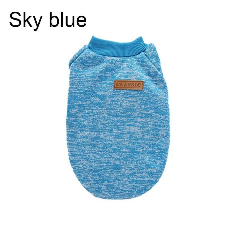 Casual Winter Sweatshirt for Small Dogs & Cats