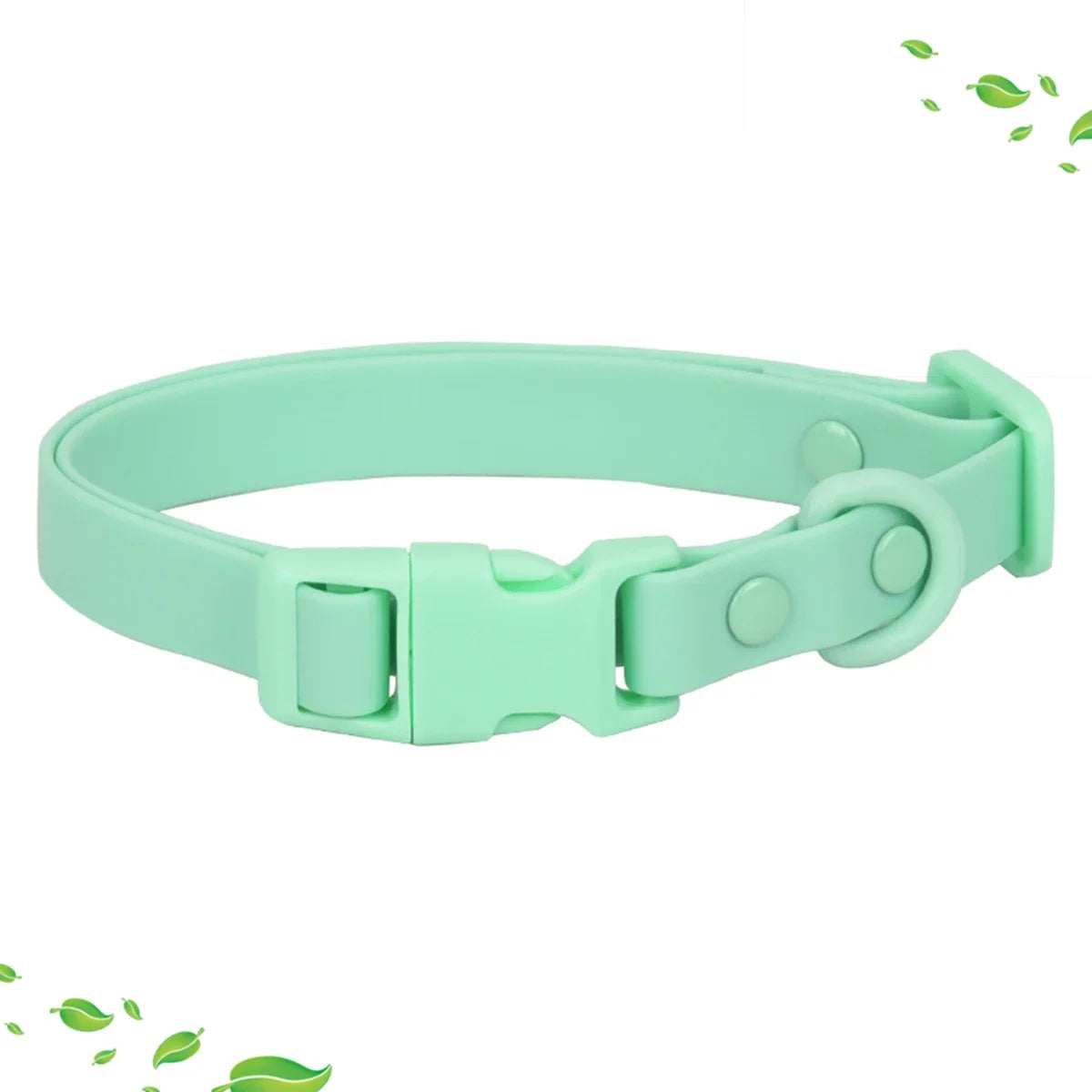 Breakaway PVC Dog Collar in Macaron Colors, S–L