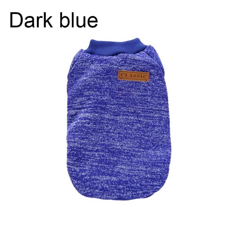 Casual Winter Sweatshirt for Small Dogs & Cats
