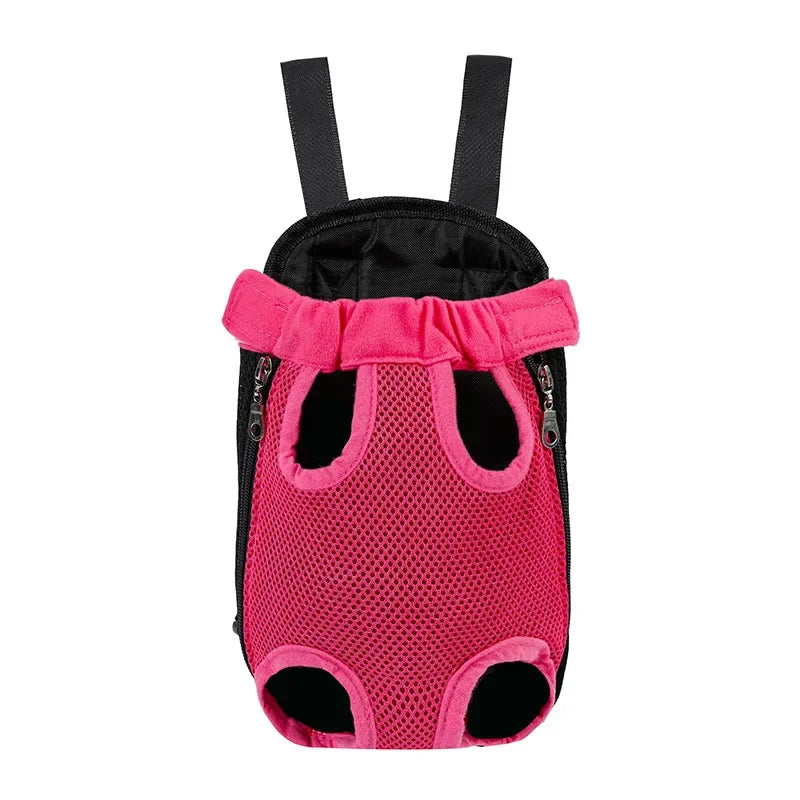 Adjustable Double-Shoulder Pet Carrier Backpack, Prints and Colors