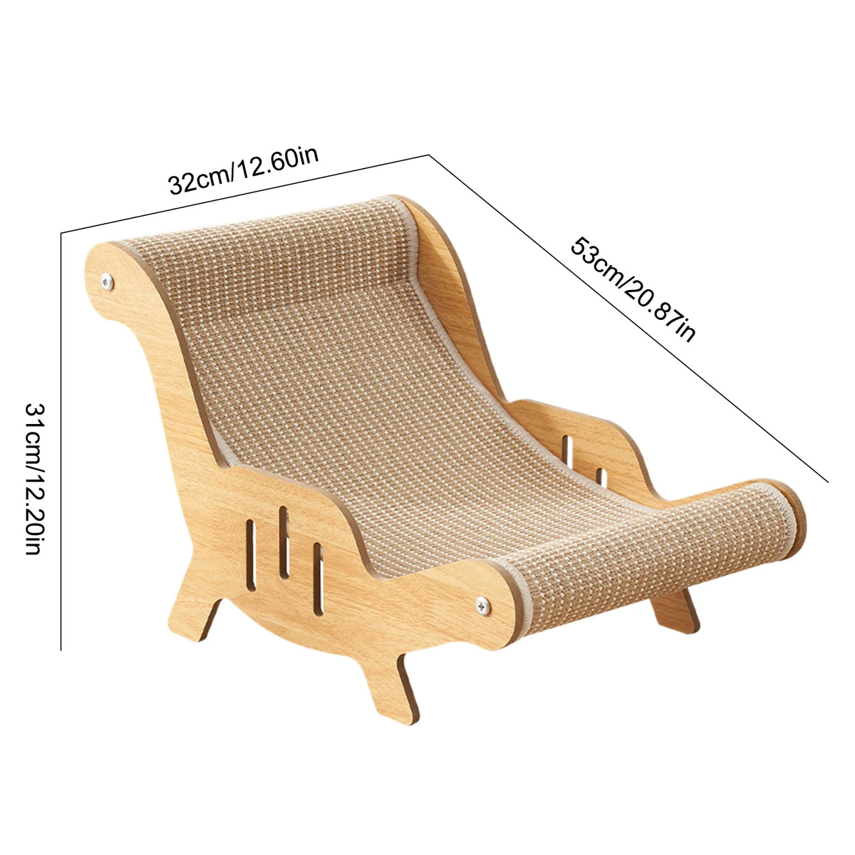 Cat Scratching Pad Bed, Small & Large