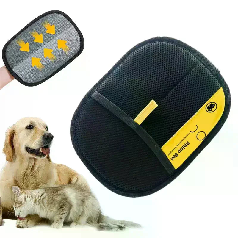 Pet Hair Remover Electrostatic Gloves, Pet Hair Removal Glove For Cats & Dogs