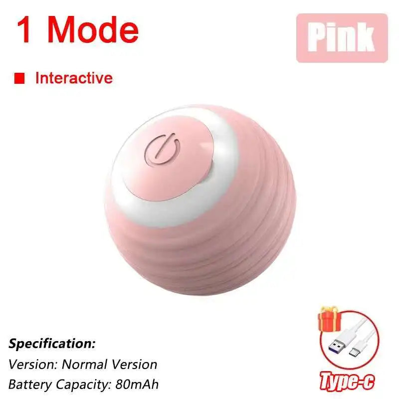 Rechargeable Rolling Dog Ball, Single, 2-Piece or 3-Piece Set