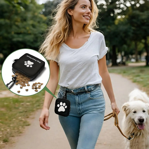 1 Pc Portable Dog Snack Bag Pet Snack Bag Frees The Owner's Hands For Outdoor Walks Suitable For Pet Travel Or Outdoor Training.