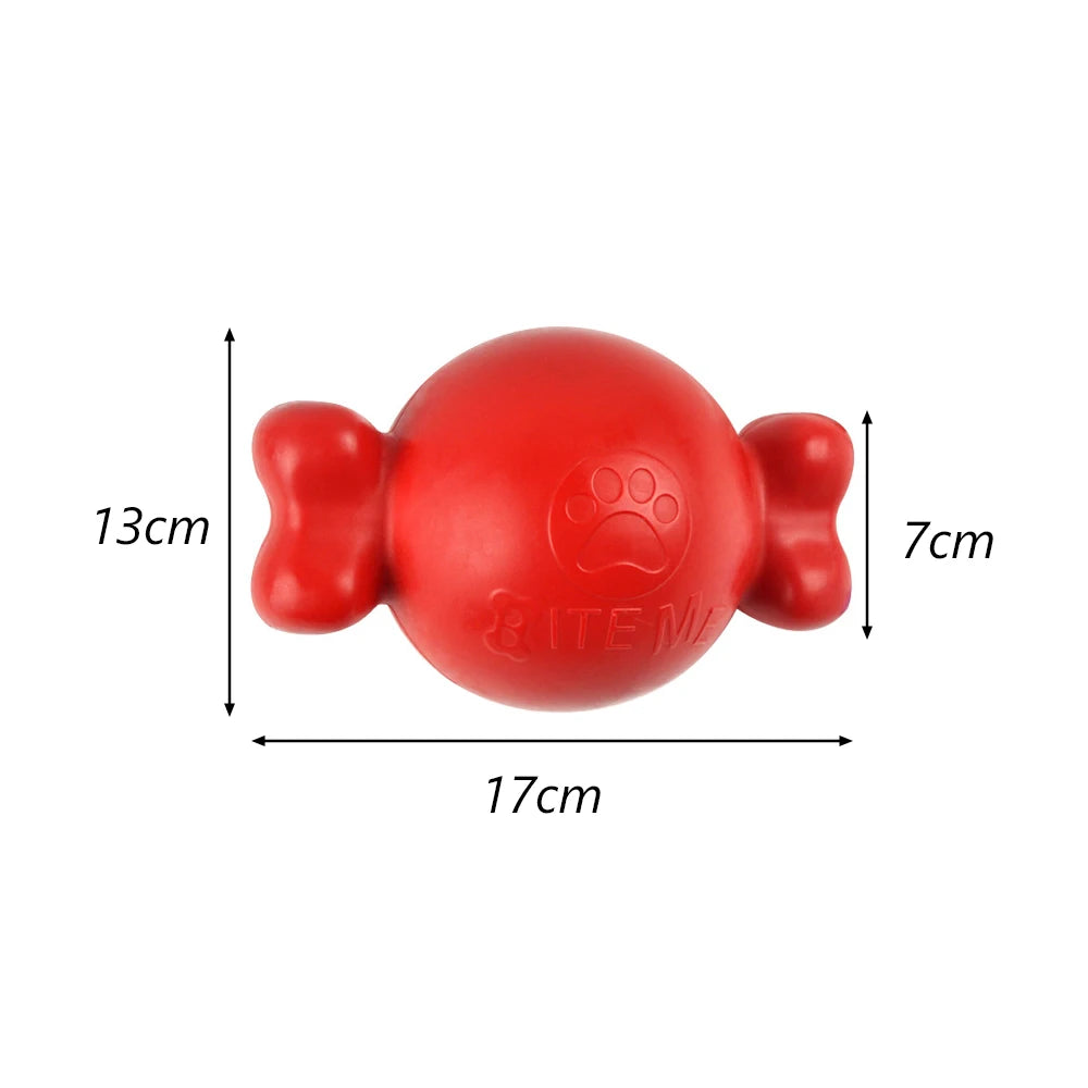 Durable TPR Pet Chew Toy Small Large Dog Molars Golden Retriever Labrador Interactive Education Toys Pet Supplies Accessories