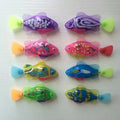 Cat Toys LED Inductive Interactive Swimming Robot Fish Toy Glowing Electric Fishs Stimulate Kitten Hunting Instinct Pet Fish Toy