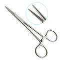 1 Pc Medical Steel Curved Head Hemostatic Forceps Needle Holder For Pet Hair Towel Clamp Pliers